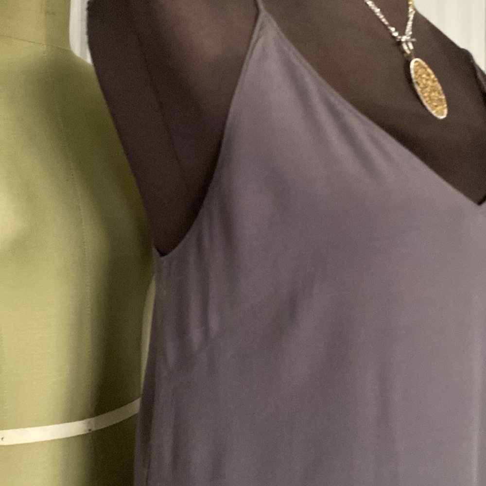 Aritzia Wilfred Free Elegant Taupe Slip Dress! Size Medium - Picture 3 of 17
